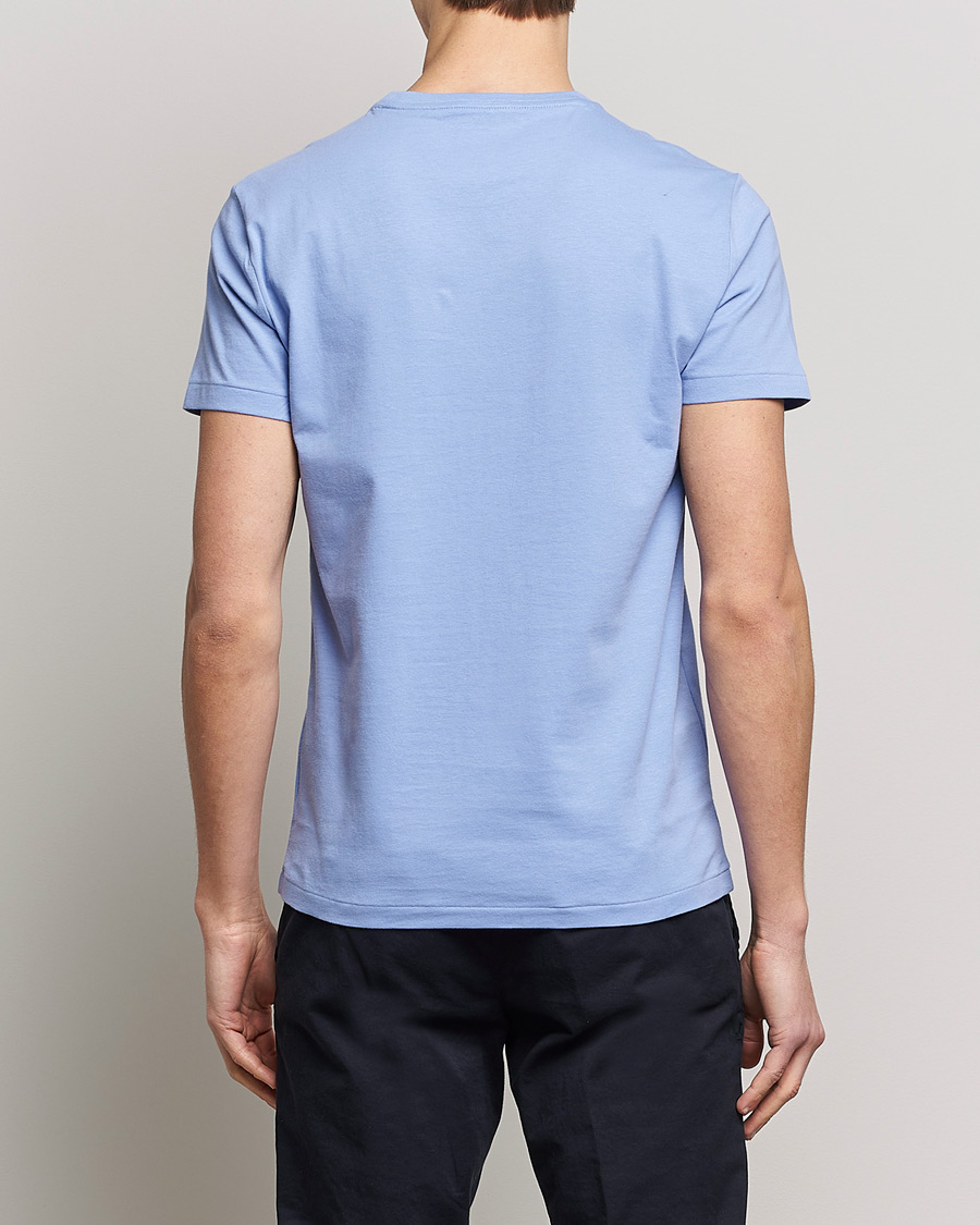 Herre | T-Shirts | Polo Ralph Lauren | Crew Neck T-Shirt Lafayette Blue