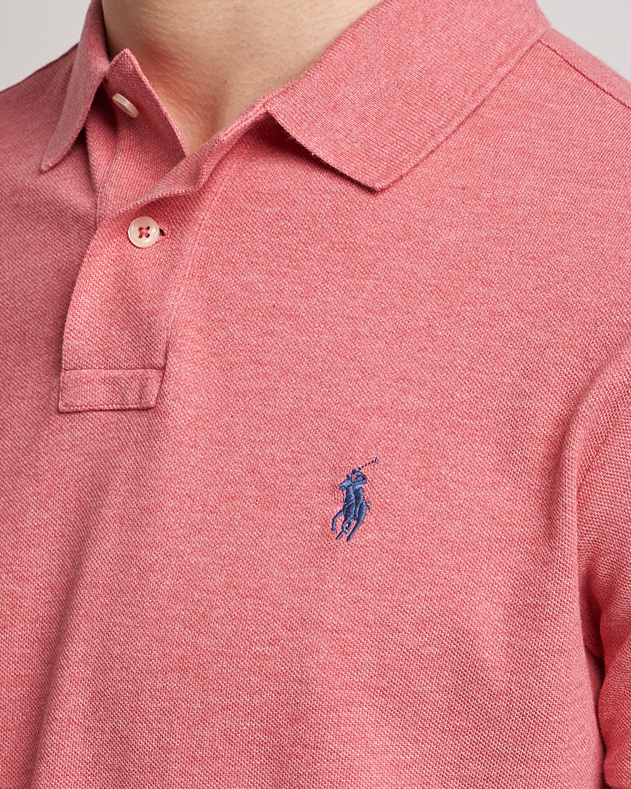Herre | Polotrøjer | Polo Ralph Lauren | Custom Slim Fit Polo Highland Rose Heather