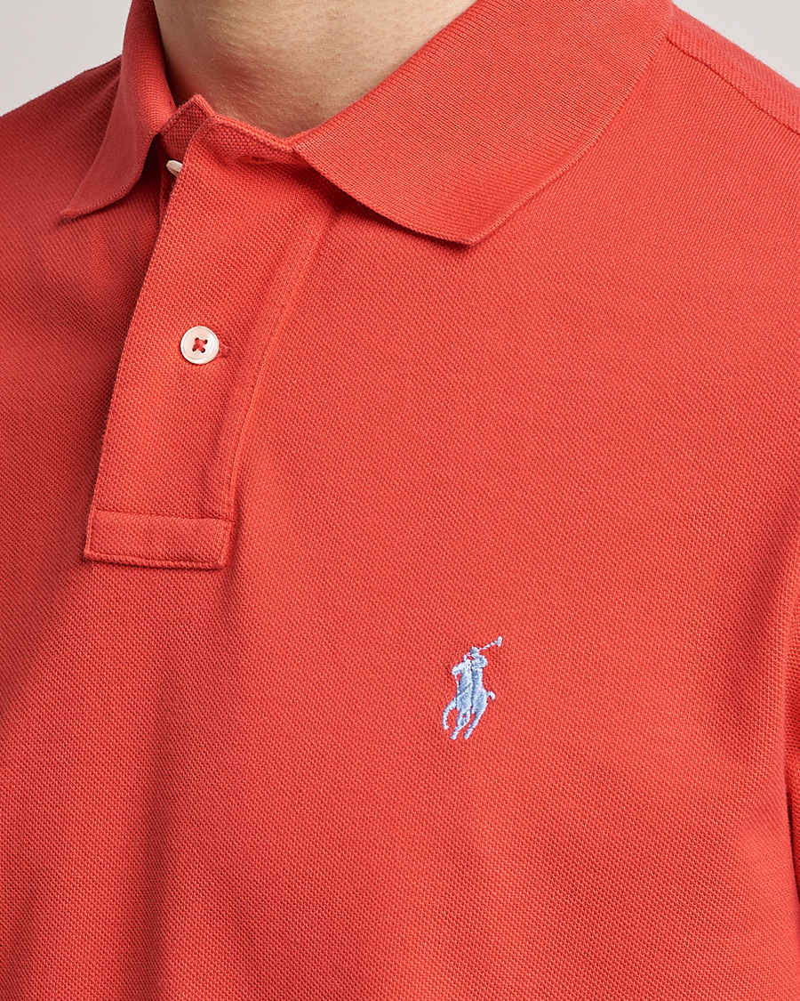 Herre | Polotrøjer | Polo Ralph Lauren | Custom Slim Fit Polo Red Reef