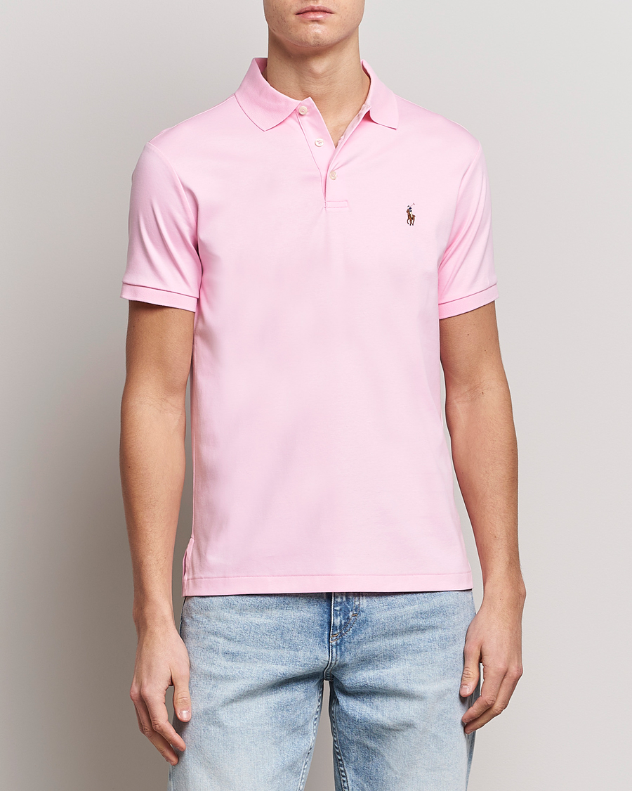 Herre | Polotrøjer | Polo Ralph Lauren | Luxury Pima Cotton Polo Carmel Pink