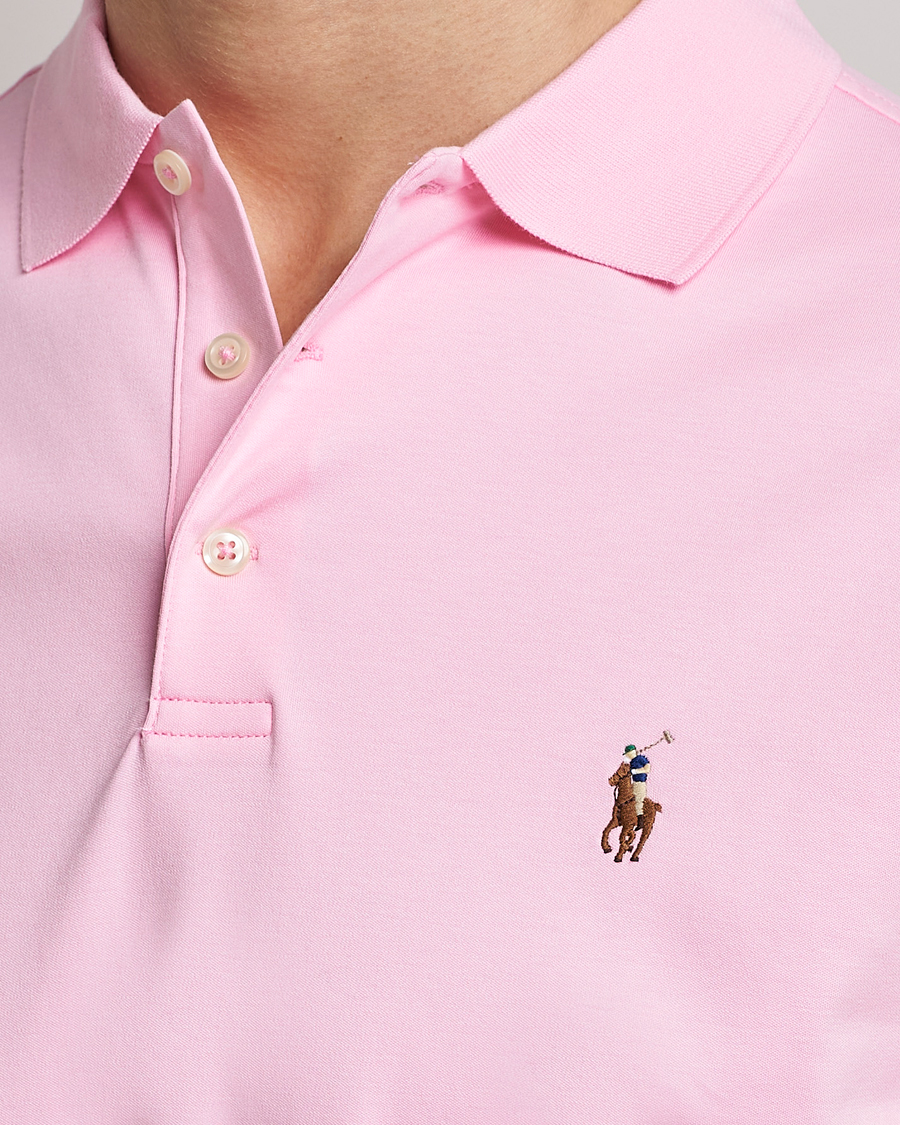 Herre | Polotrøjer | Polo Ralph Lauren | Luxury Pima Cotton Polo Carmel Pink