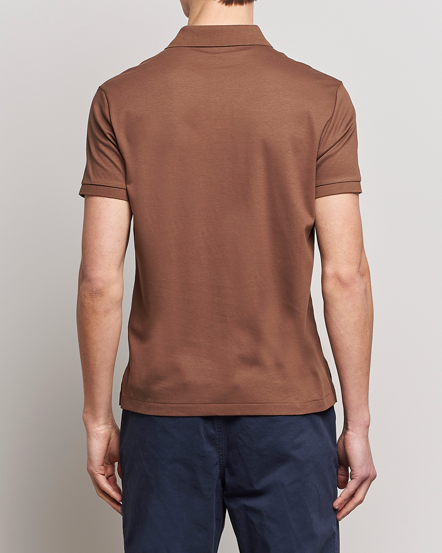 Herre | Polotrøjer | Polo Ralph Lauren | Pima Cotton Polo Luggage Brown