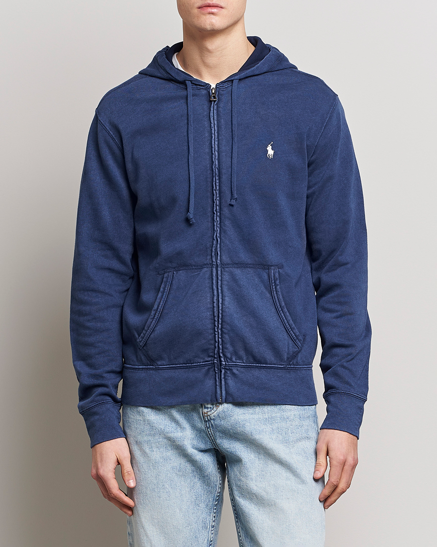 Herre | 20% udsalg | Polo Ralph Lauren | Spa Terry Full Zip Hoodie Newport Navy