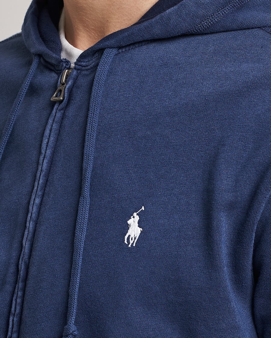 Herre | Trøjer | Polo Ralph Lauren | Spa Terry Full Zip Hoodie Newport Navy