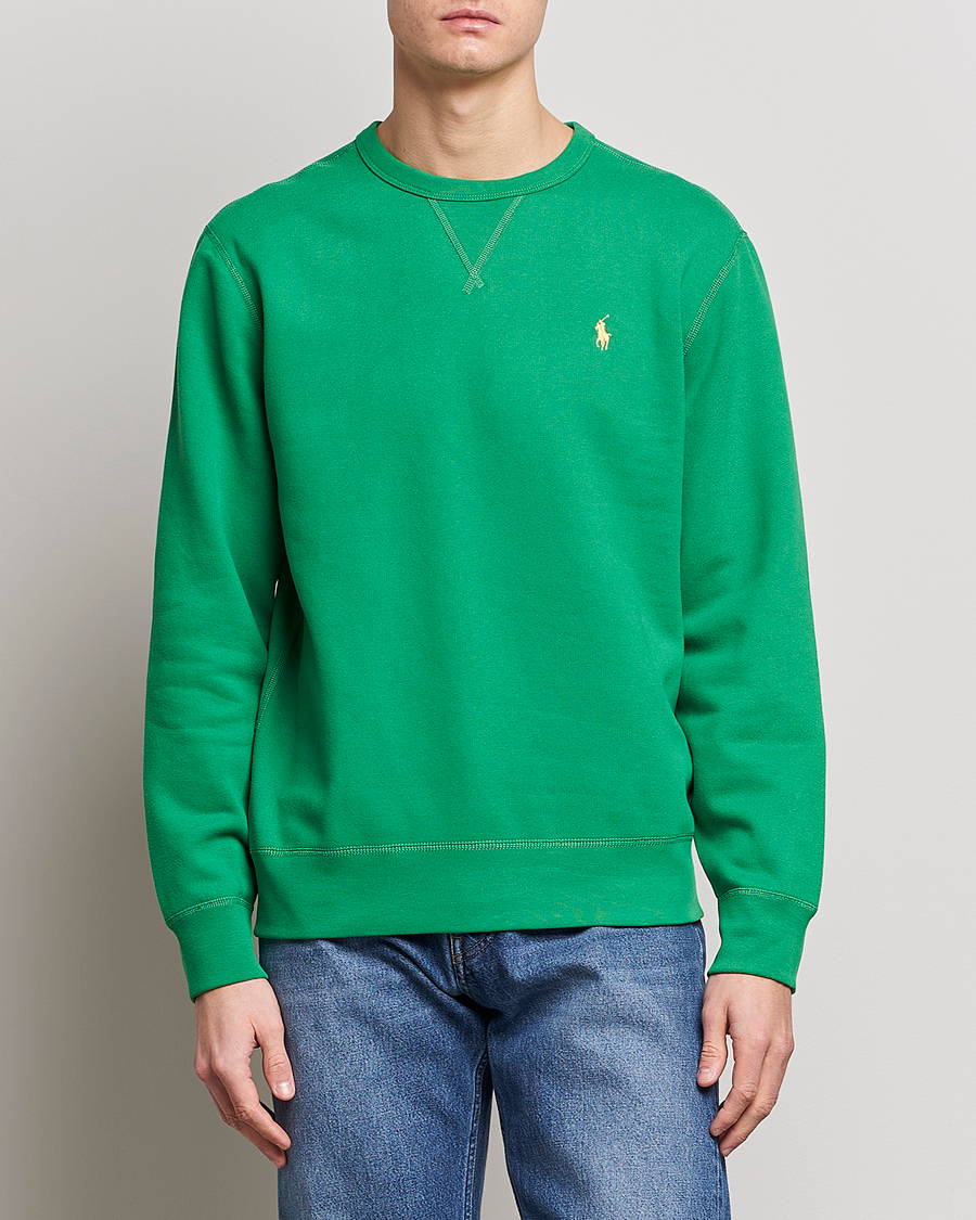 Herre | Trøjer | Polo Ralph Lauren | Crew Neck Sweatshirt Optic Green