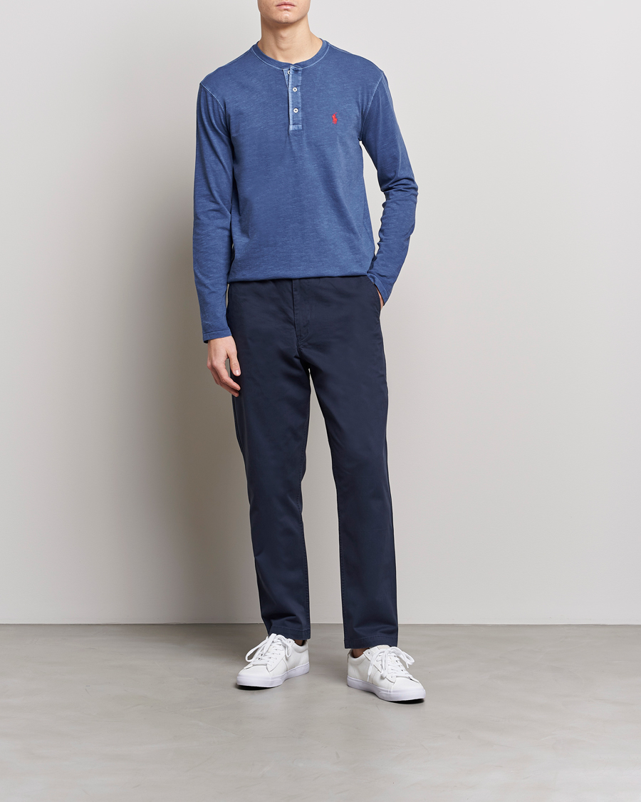 Herre | Trøjer | Polo Ralph Lauren | Slub Jersey Henley Old Royal