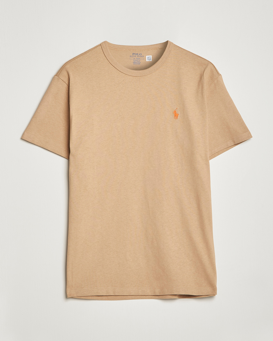 Herre | T-Shirts | Polo Ralph Lauren | Heavyweight T-Shirt Classic Camel
