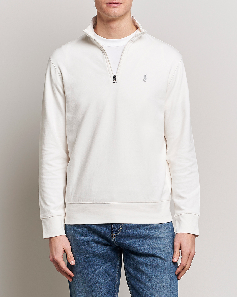 Herre | Half-zip | Polo Ralph Lauren | Double Knit Half-Zip Sweater Nevis