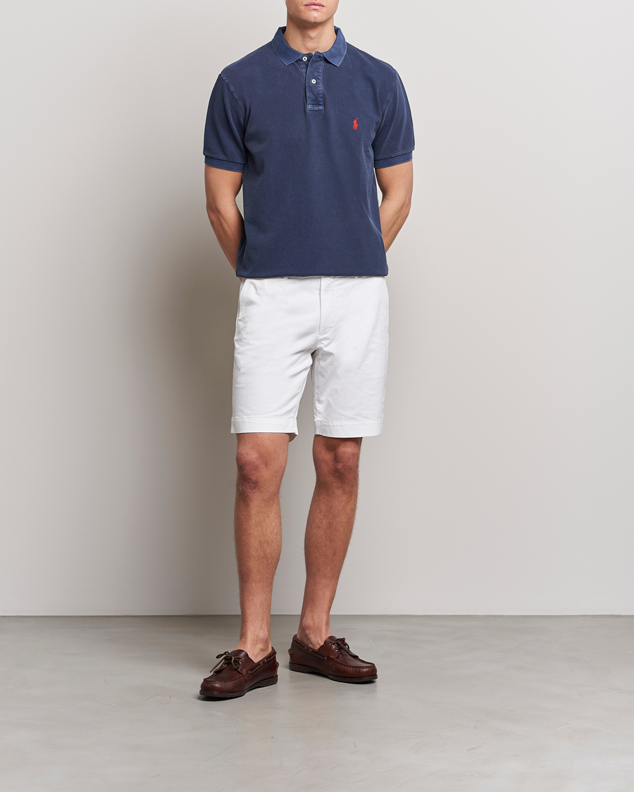 Herre | Polotrøjer | Polo Ralph Lauren | Heritage Mesh Polo Newport Navy