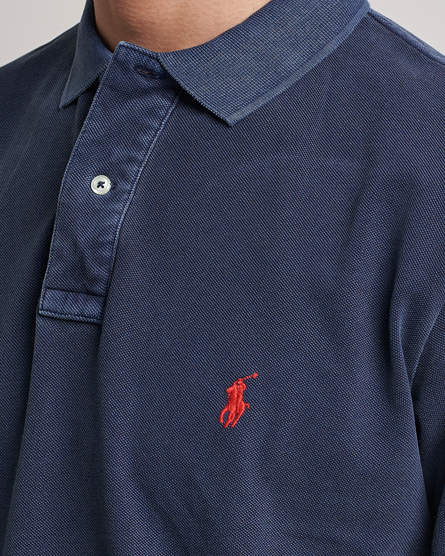Herre | Polotrøjer | Polo Ralph Lauren | Heritage Mesh Polo Newport Navy