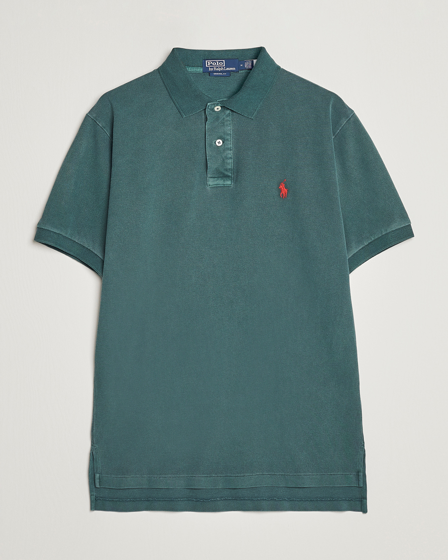 Herre | Polotrøjer | Polo Ralph Lauren | Heritage Mesh Polo Forest Green