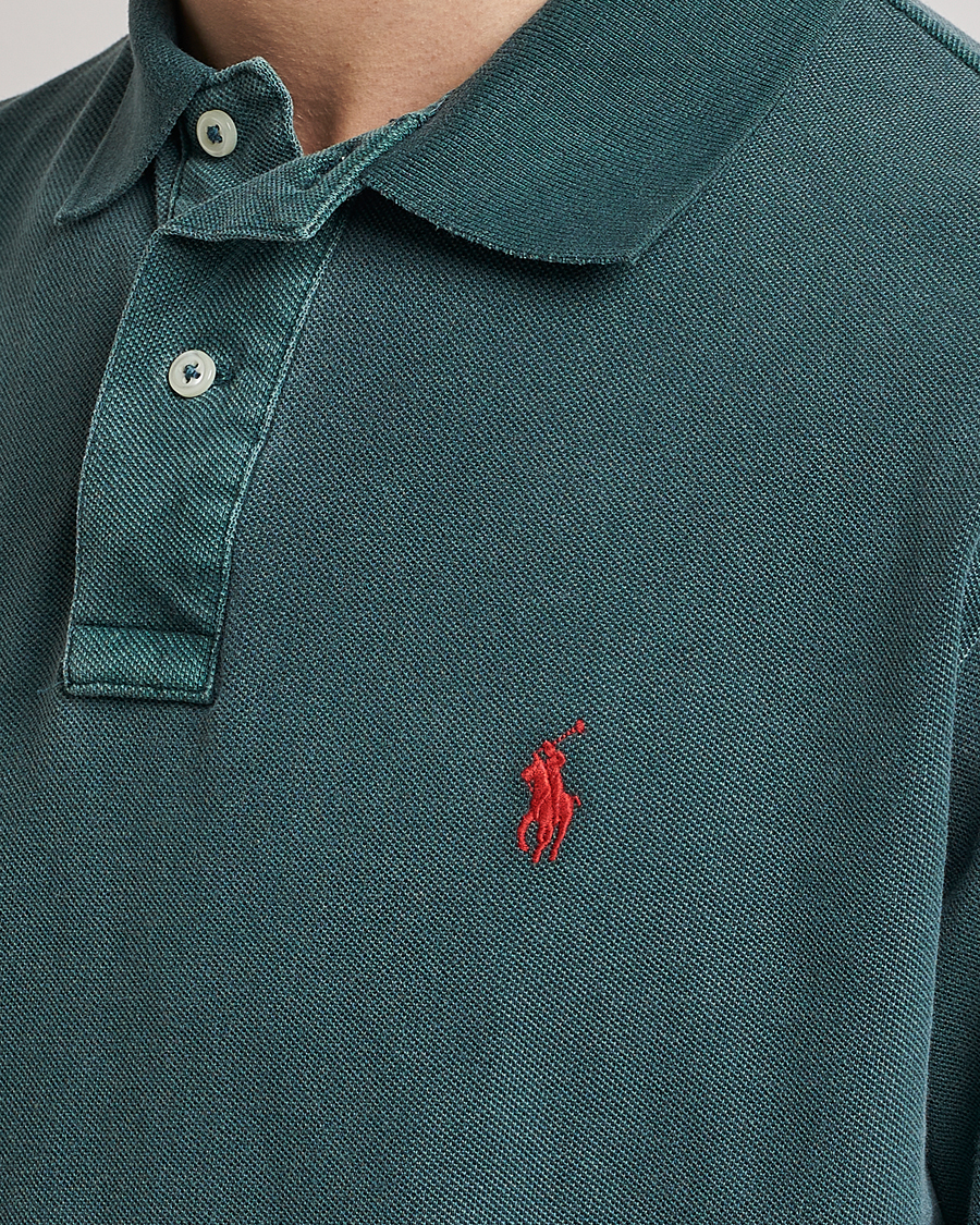Herre | Polotrøjer | Polo Ralph Lauren | Heritage Mesh Polo Forest Green