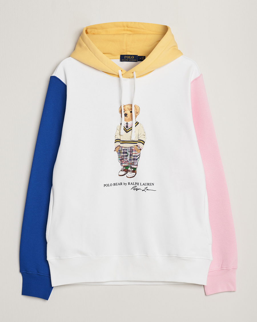 Herre | Trøjer | Polo Ralph Lauren | Printed Heritage Bear Hoodie Multi