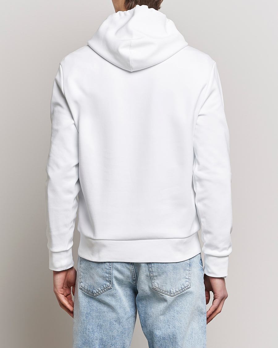 Herre | Trøjer | Polo Ralph Lauren | Double Knit Center Logo Hoodie White