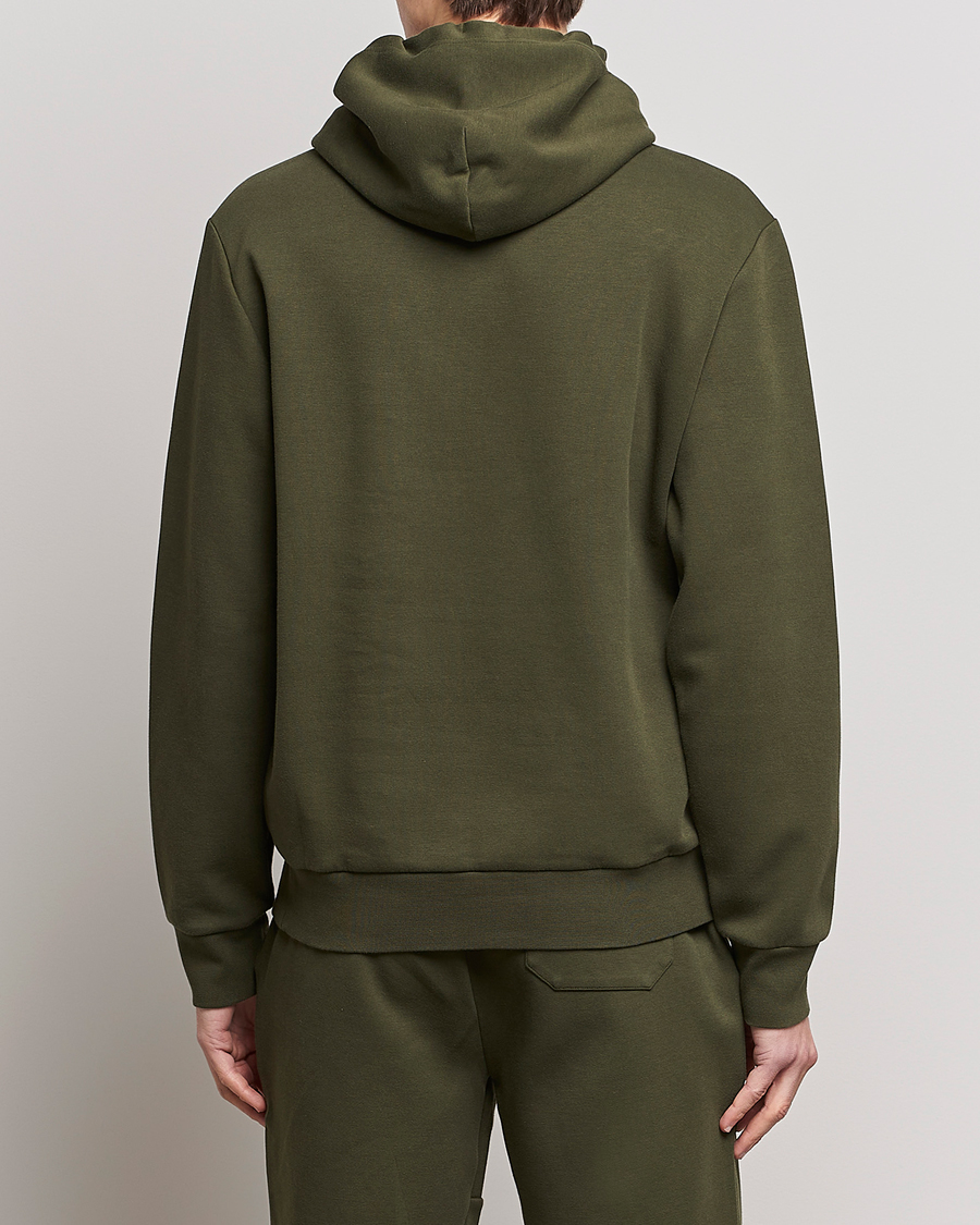 Herre | Trøjer | Polo Ralph Lauren | Double Knit Center Logo Hoodie Company Olive