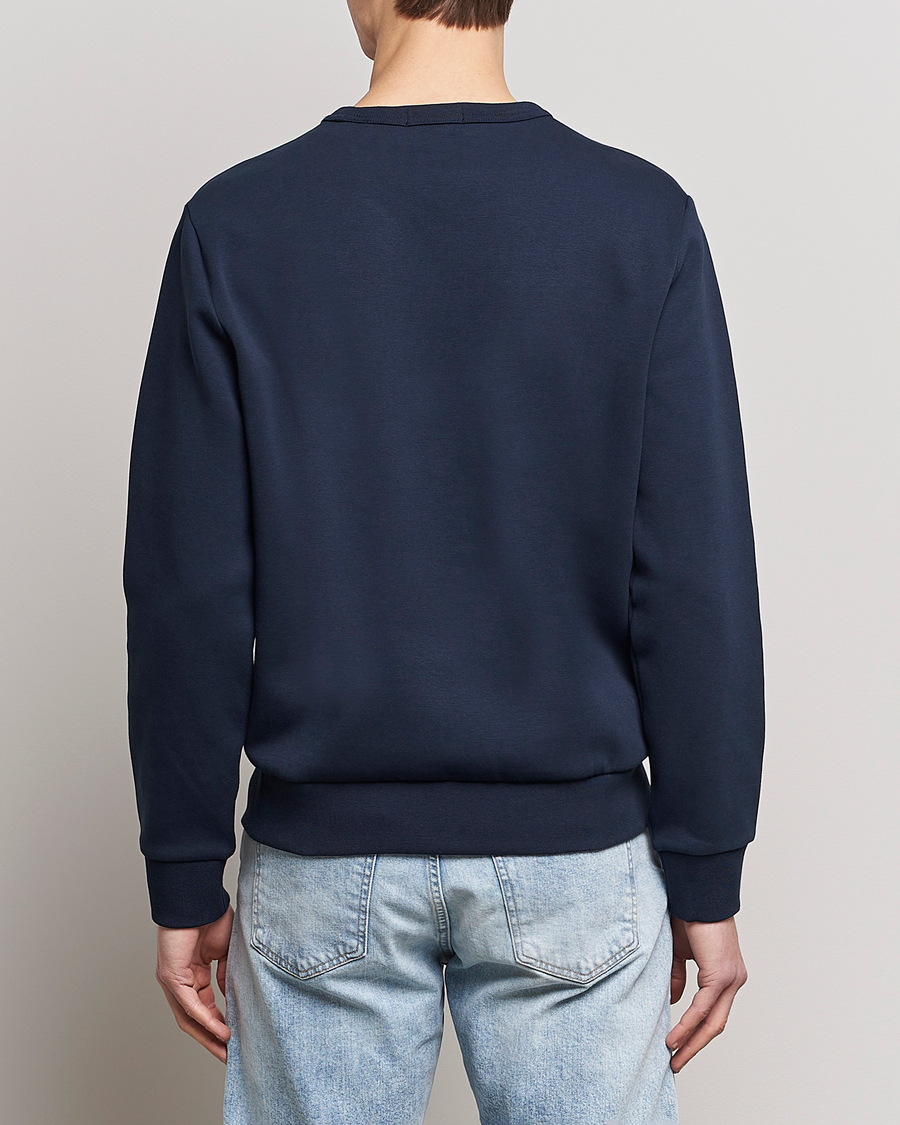 Herre | Trøjer | Polo Ralph Lauren | Double Knit Center Logo Sweatshirt Aviator Navy