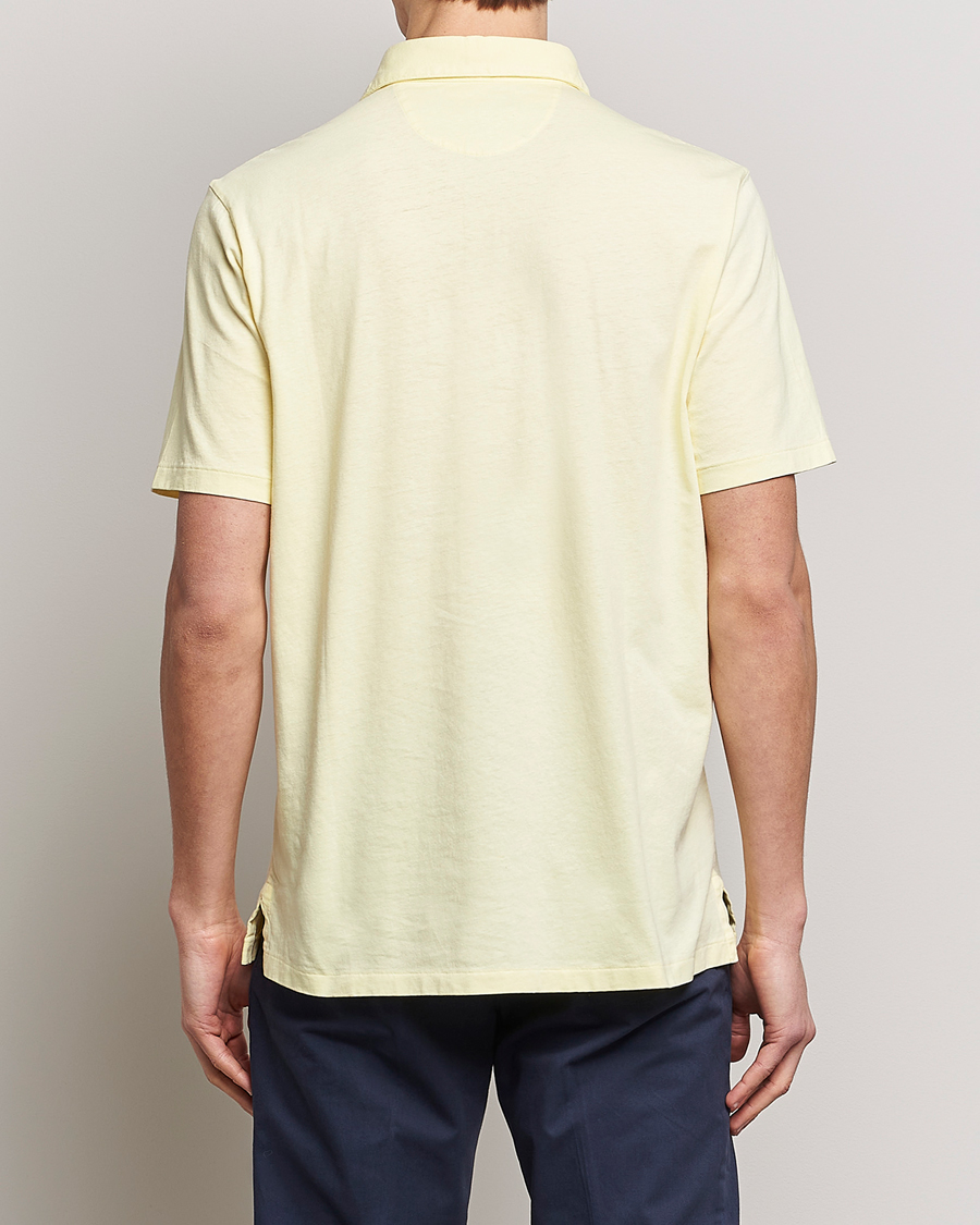Herre | Polotrøjer | Polo Ralph Lauren | Cotton/Linen Polo Bristol Yellow
