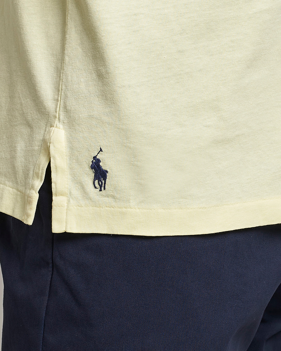 Herre | Polotrøjer | Polo Ralph Lauren | Cotton/Linen Polo Bristol Yellow