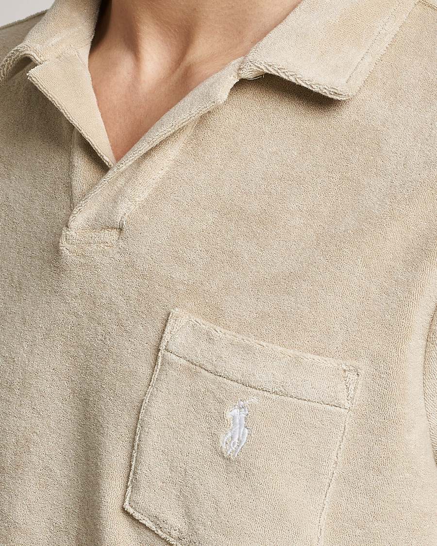 Herre | Polotrøjer | Polo Ralph Lauren | Cotton Terry Polo Spring Beige