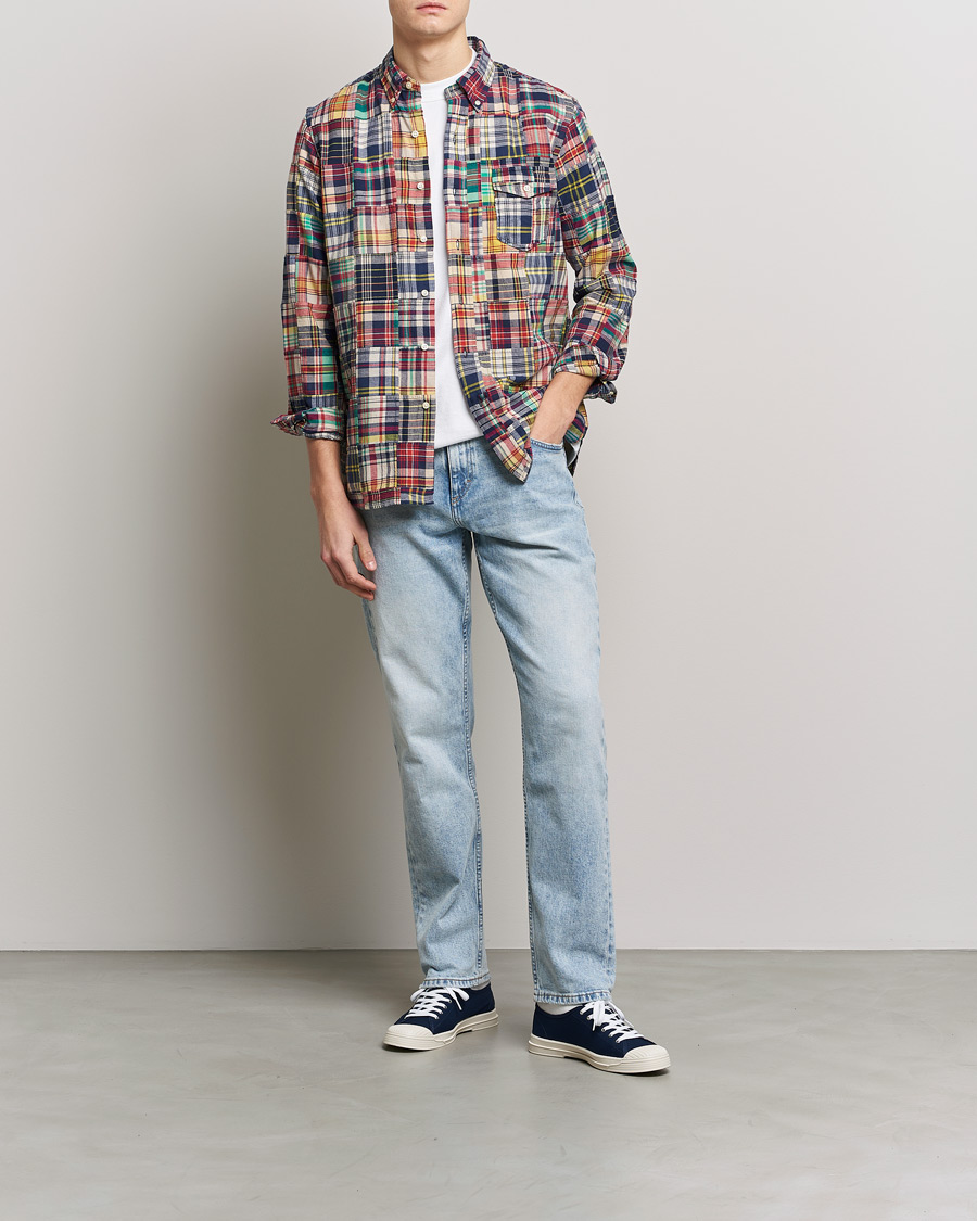 Herre | Skjorter | Polo Ralph Lauren | Madras Patchwork Overshirt Multi