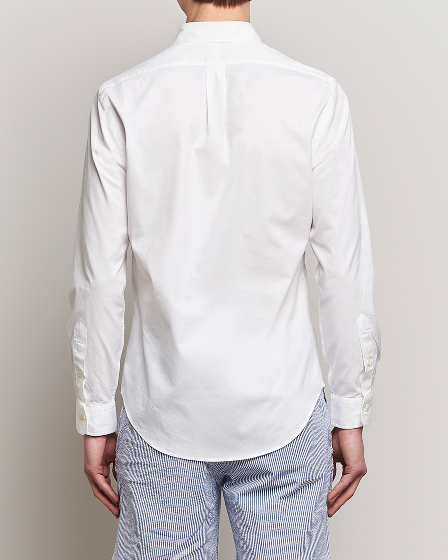 Herre | Skjorter | Polo Ralph Lauren | Slim Fit Twill Shirt White