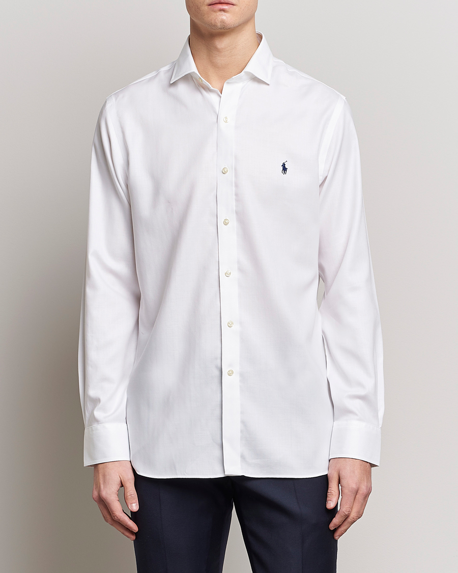 Herre | Skjorter | Polo Ralph Lauren | Slim Fit Dress Shirt White