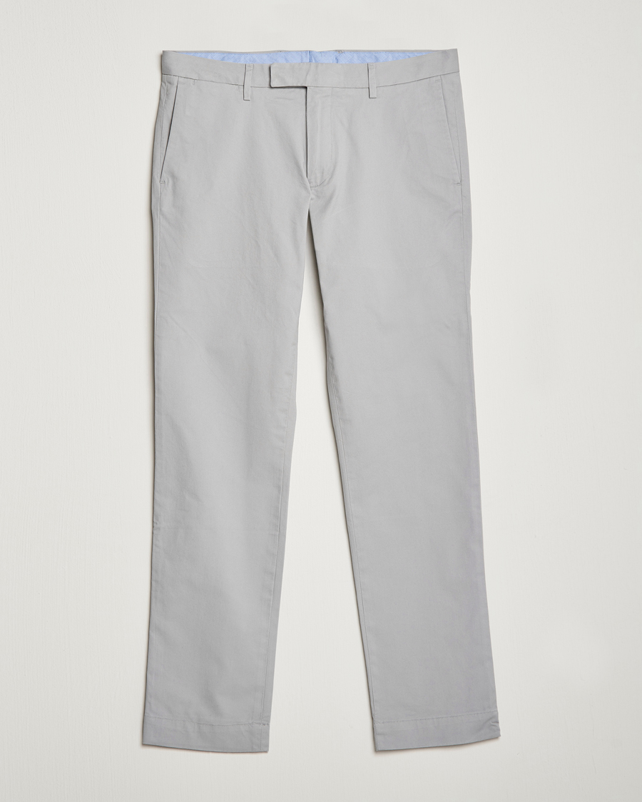 Herre | Bukser | Polo Ralph Lauren | Slim Fit Stretch Chinos Soft Grey