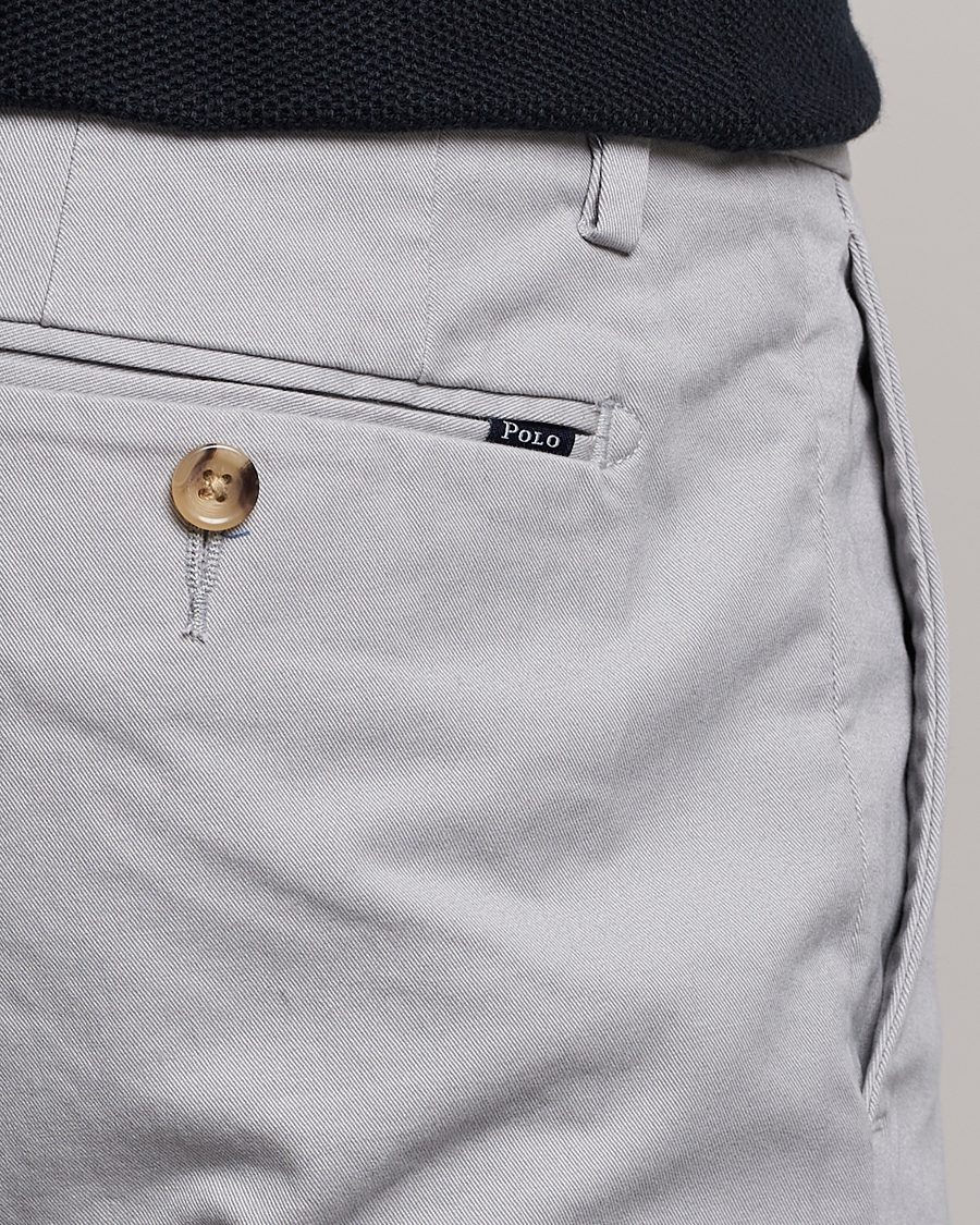 Herre | Bukser | Polo Ralph Lauren | Slim Fit Stretch Chinos Soft Grey