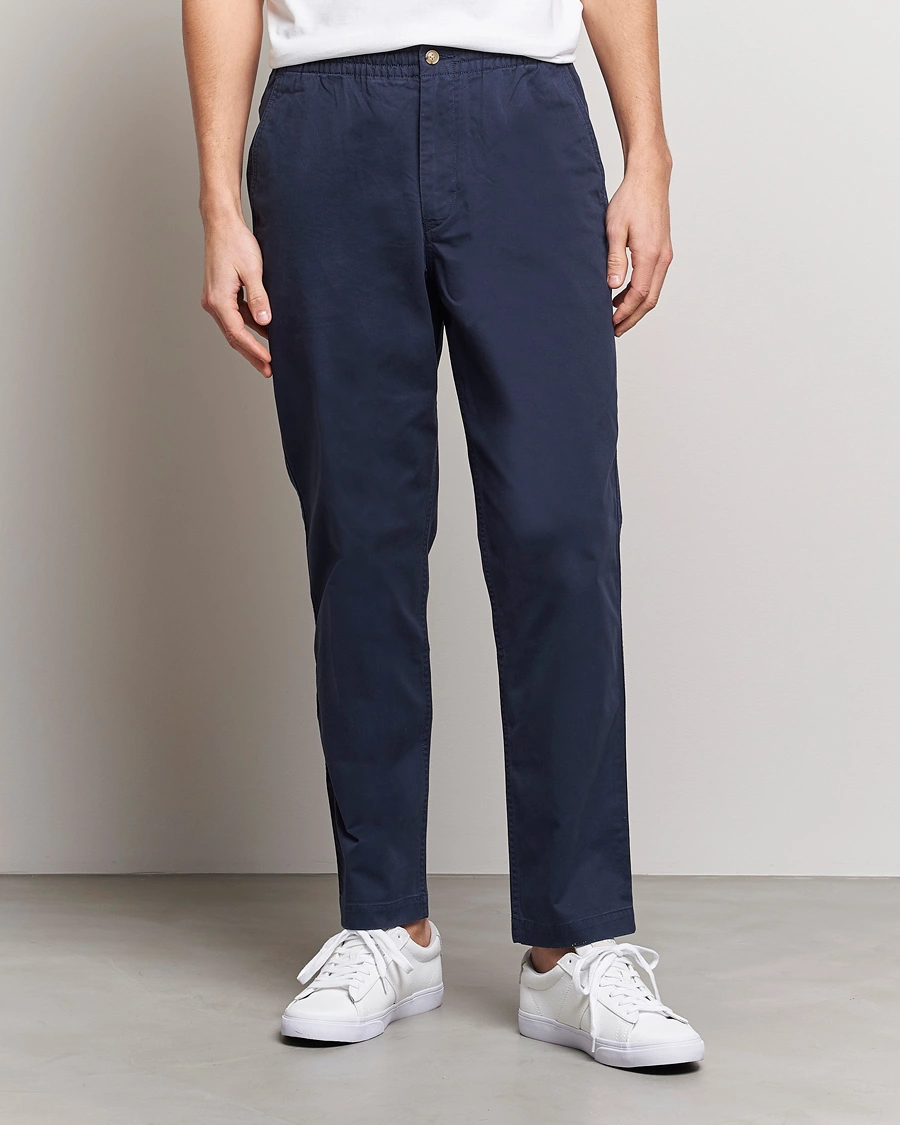 Herre | Polo Ralph Lauren | Polo Ralph Lauren | Prepster Stretch Drawstring Trousers Nautical Ink