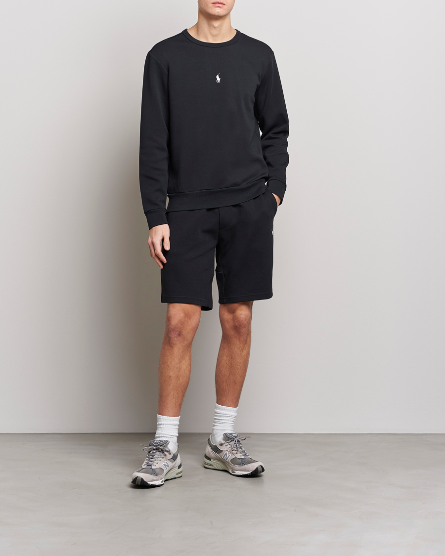 Herre | Shorts | Polo Ralph Lauren | Double Knit Sweatshorts Polo Black