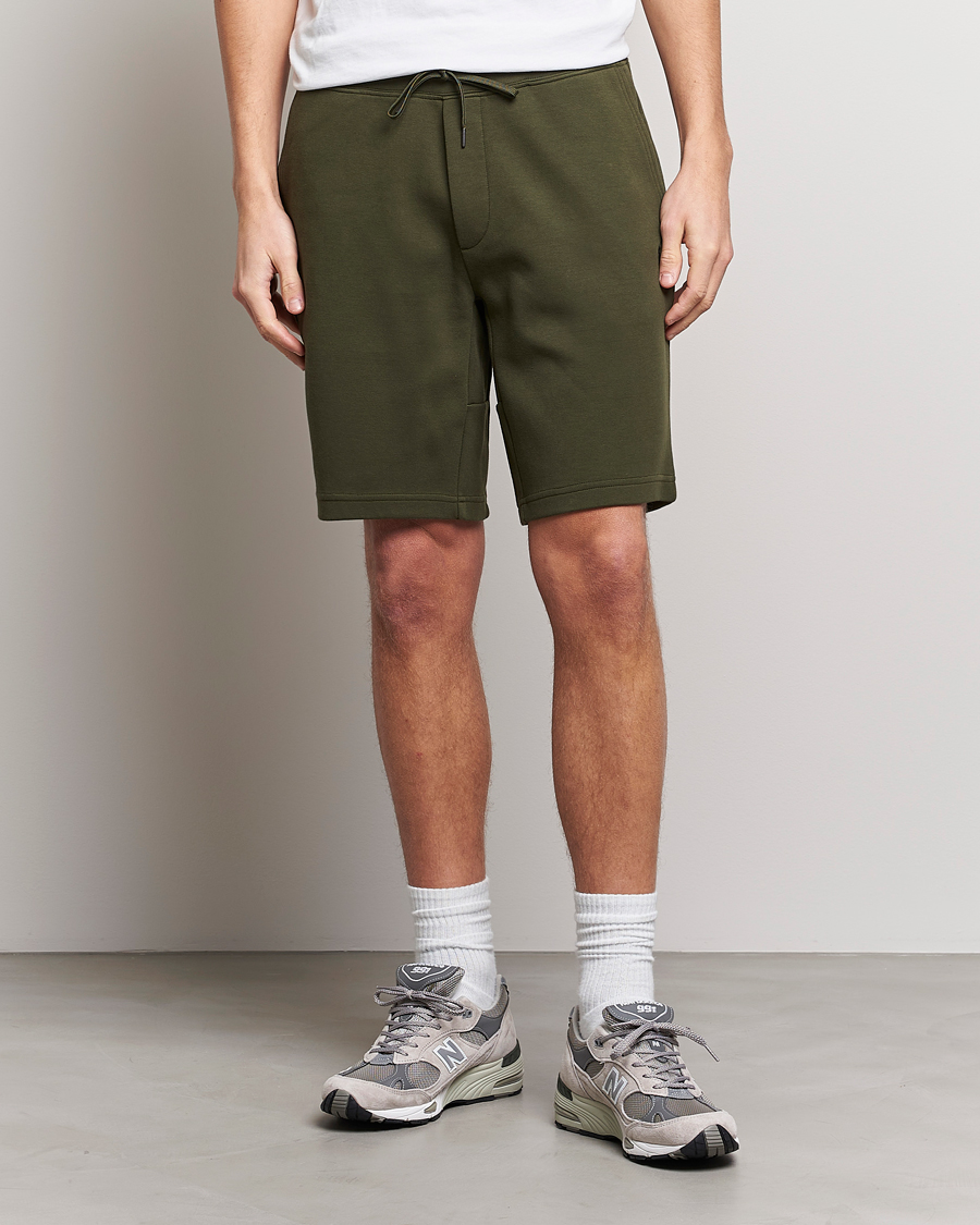 Herre |  | Polo Ralph Lauren | Double Knit Sweatshorts Company Olive