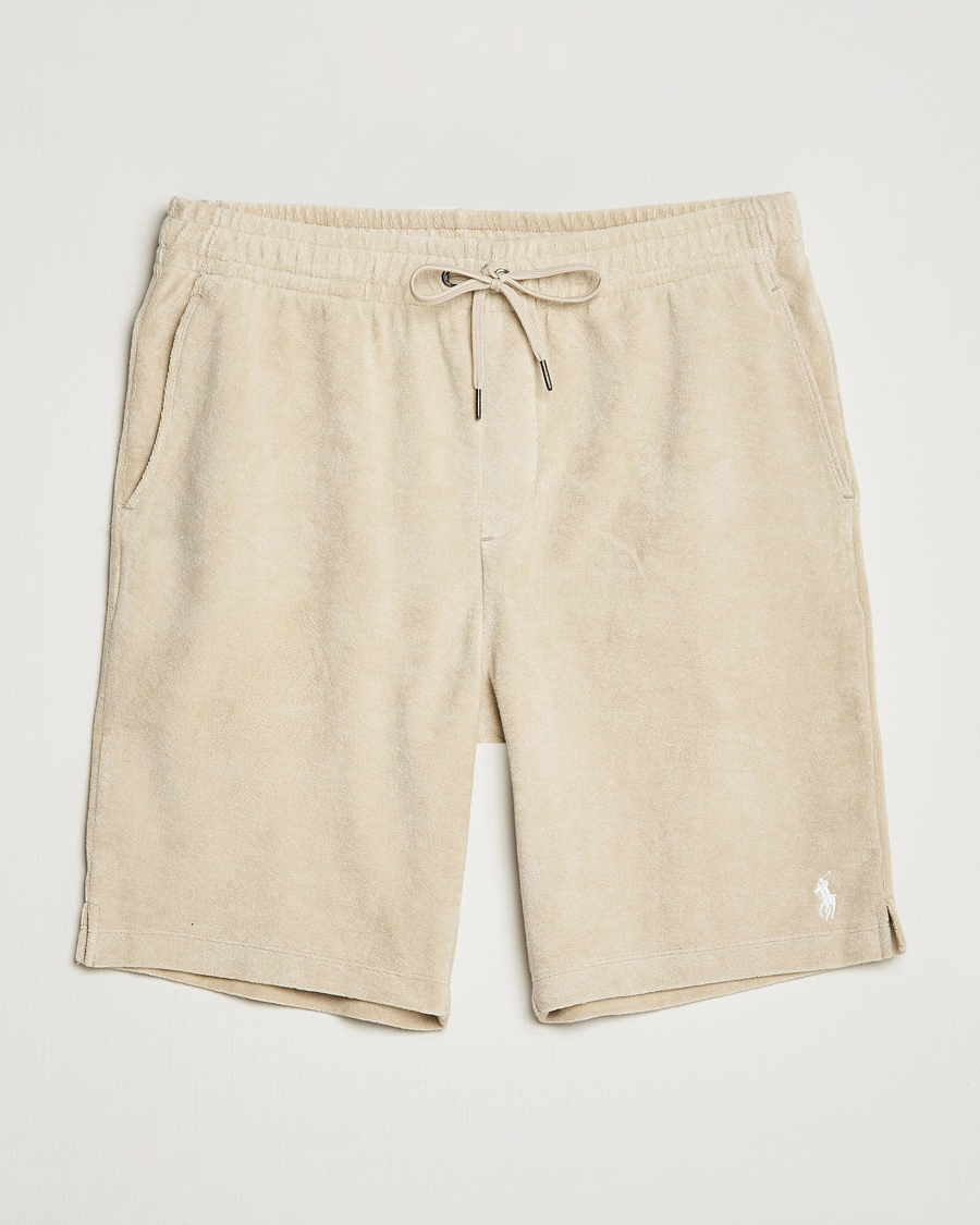 Herre | Shorts | Polo Ralph Lauren | Cotton Terry Drawstring Shorts Spring Beige