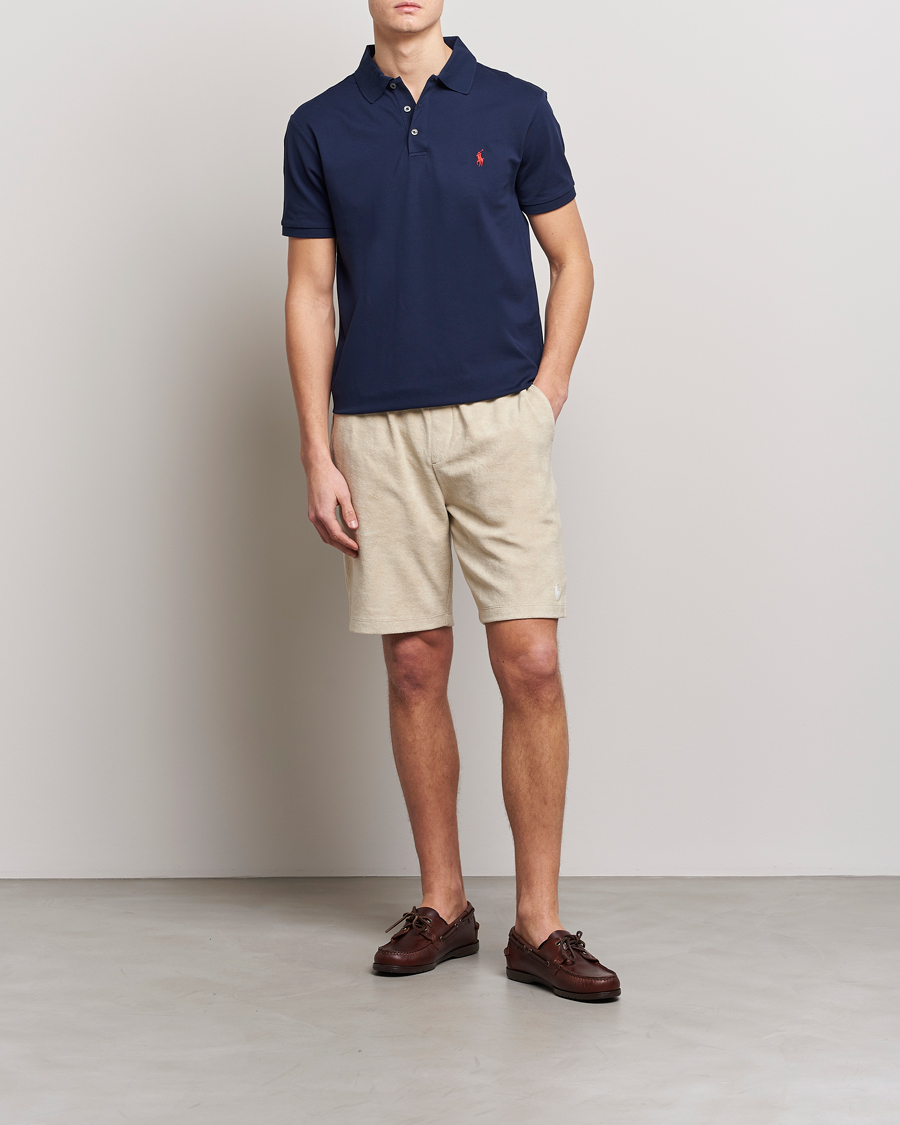 Herre | Shorts | Polo Ralph Lauren | Cotton Terry Drawstring Shorts Spring Beige