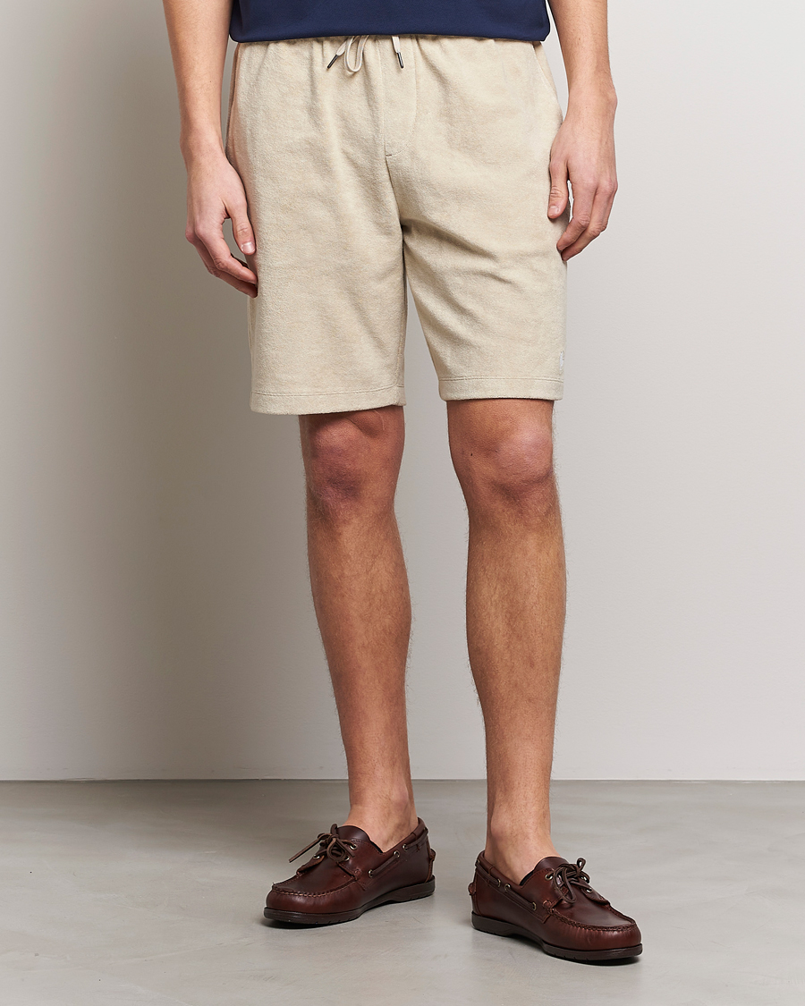 Herre | Shorts | Polo Ralph Lauren | Cotton Terry Drawstring Shorts Spring Beige