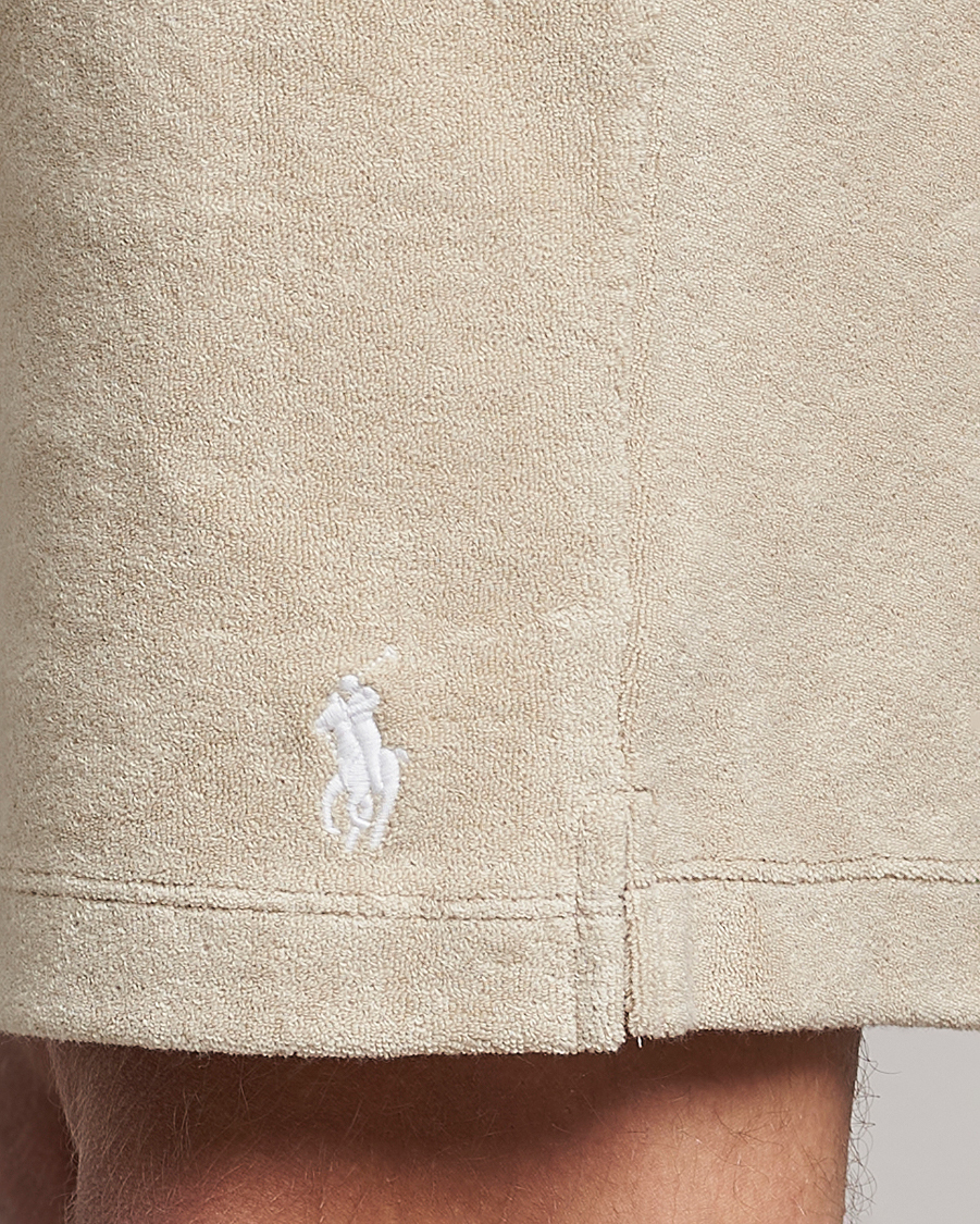 Herre | Shorts | Polo Ralph Lauren | Cotton Terry Drawstring Shorts Spring Beige