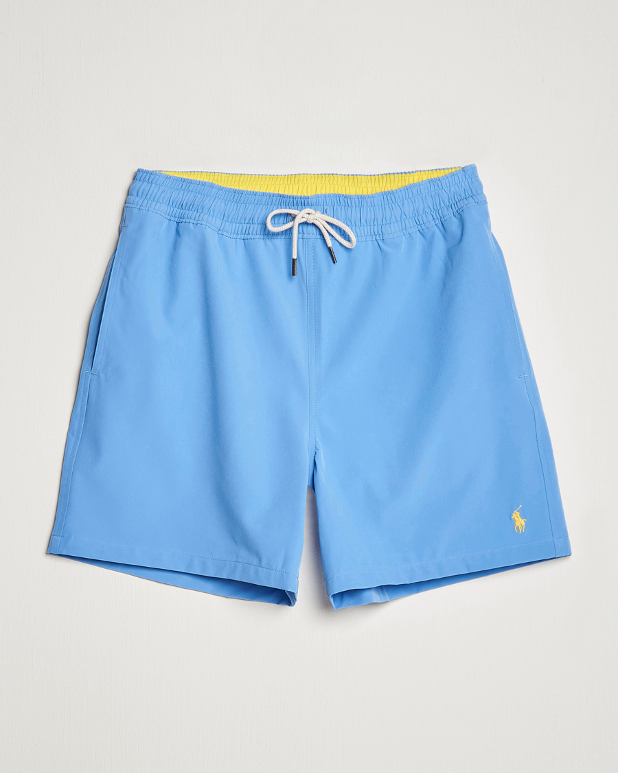 Herre | Badebukser | Polo Ralph Lauren | Recyceled Traveler Boxer Swimshorts Harbor Island Blue
