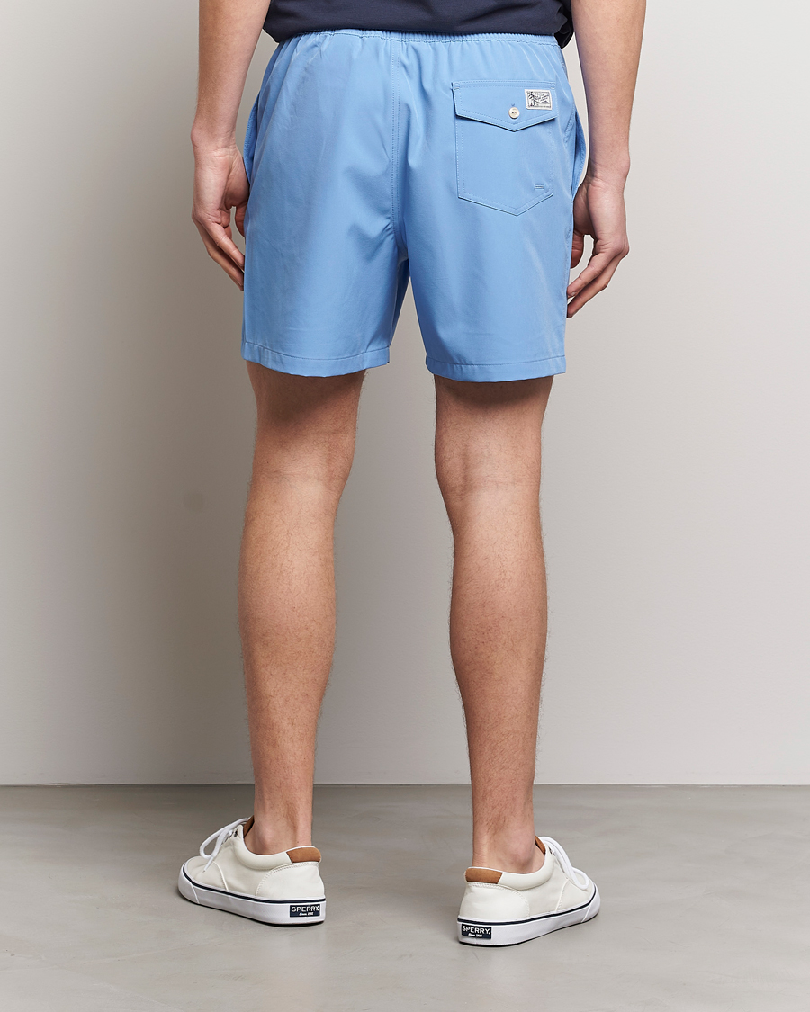 Herre | Badebukser | Polo Ralph Lauren | Recyceled Traveler Boxer Swimshorts Harbor Island Blue