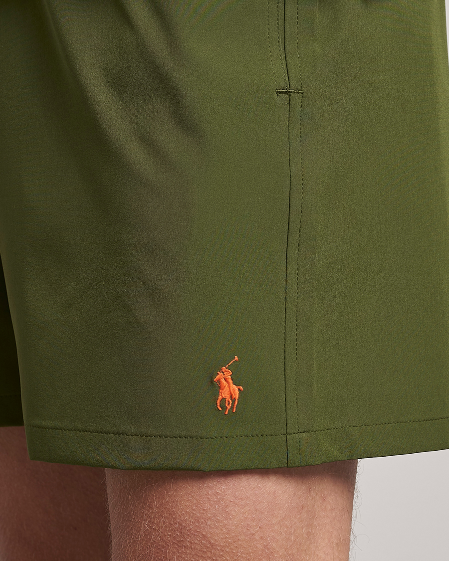 Herre | Badebukser | Polo Ralph Lauren | Recyceled Traveler Boxer Swimshorts Supply Olive