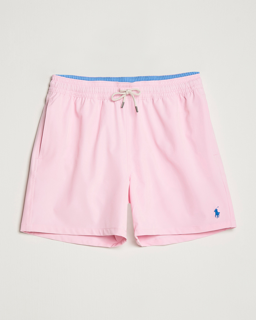Herre | Badebukser | Polo Ralph Lauren | Recyceled Traveler Boxer Swimshorts Carmel Pink