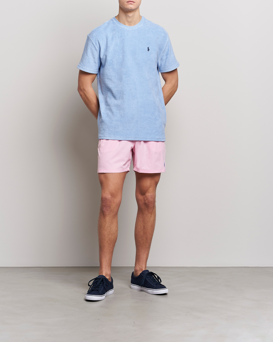 Herre | Badebukser | Polo Ralph Lauren | Recyceled Traveler Boxer Swimshorts Carmel Pink