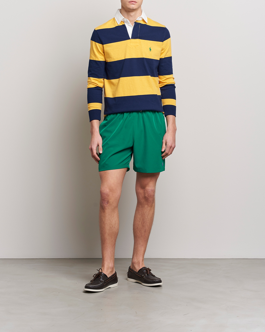 Herre | Badebukser | Polo Ralph Lauren | Recyceled Traveler Boxer Swimshorts Primary Green