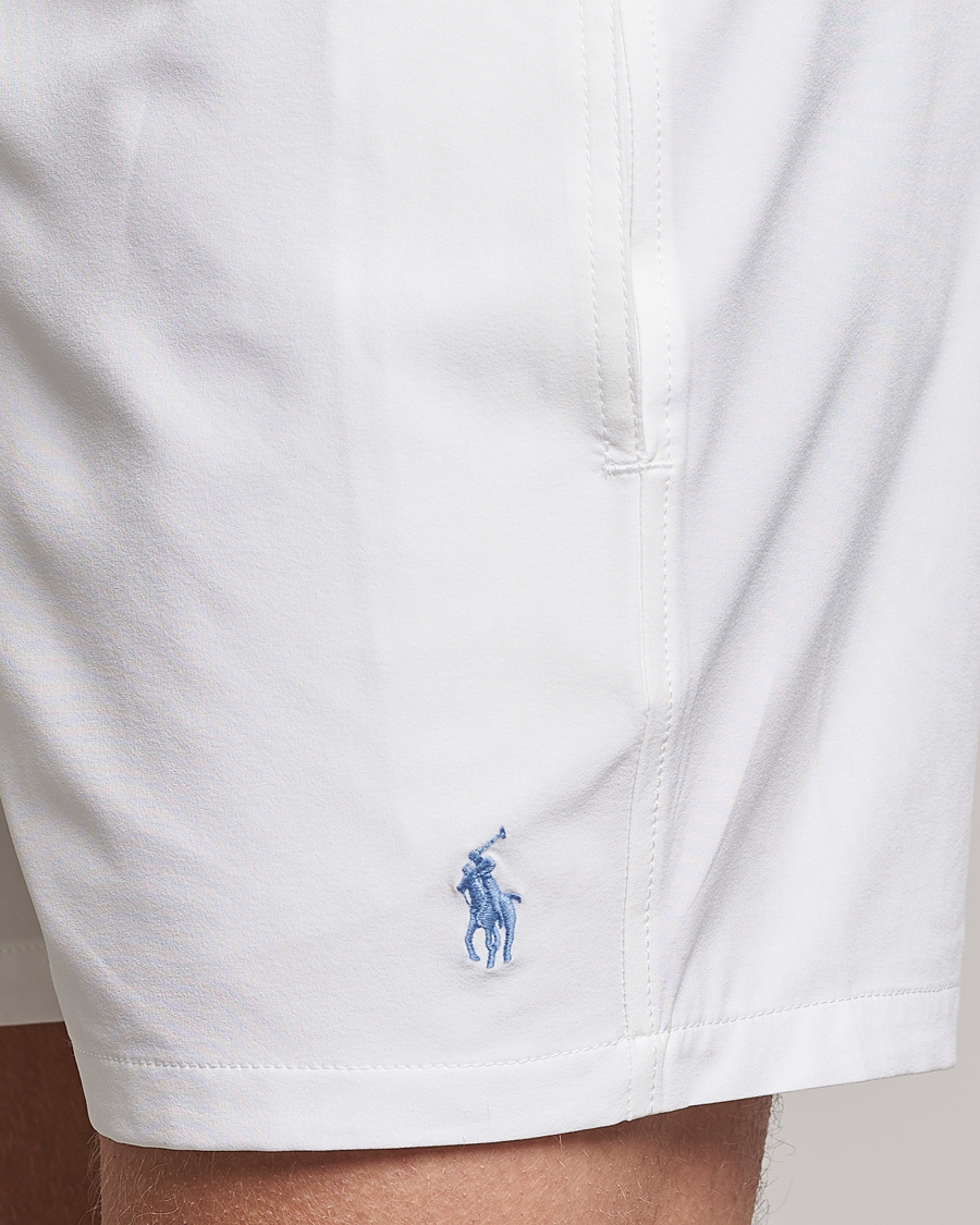 Herre | Badebukser | Polo Ralph Lauren | Recycled Slim Traveler Swimshorts White