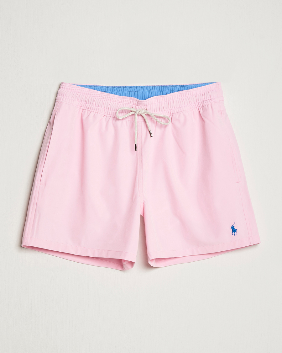 Herre | Badebukser | Polo Ralph Lauren | Recycled Slim Traveler Swimshorts Carmel Pink