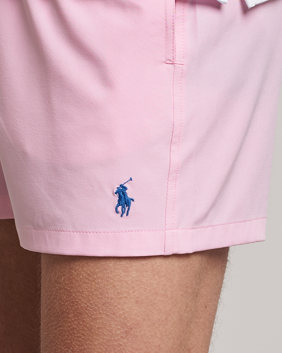 Herre | Badebukser | Polo Ralph Lauren | Recycled Slim Traveler Swimshorts Carmel Pink