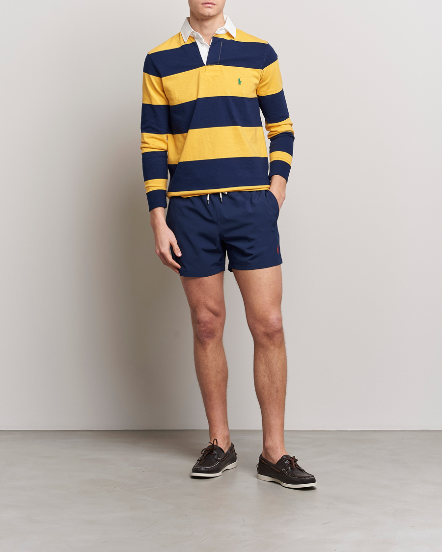 Herre | Badebukser | Polo Ralph Lauren | Recycled Slim Traveler Swimshorts Newport Navy
