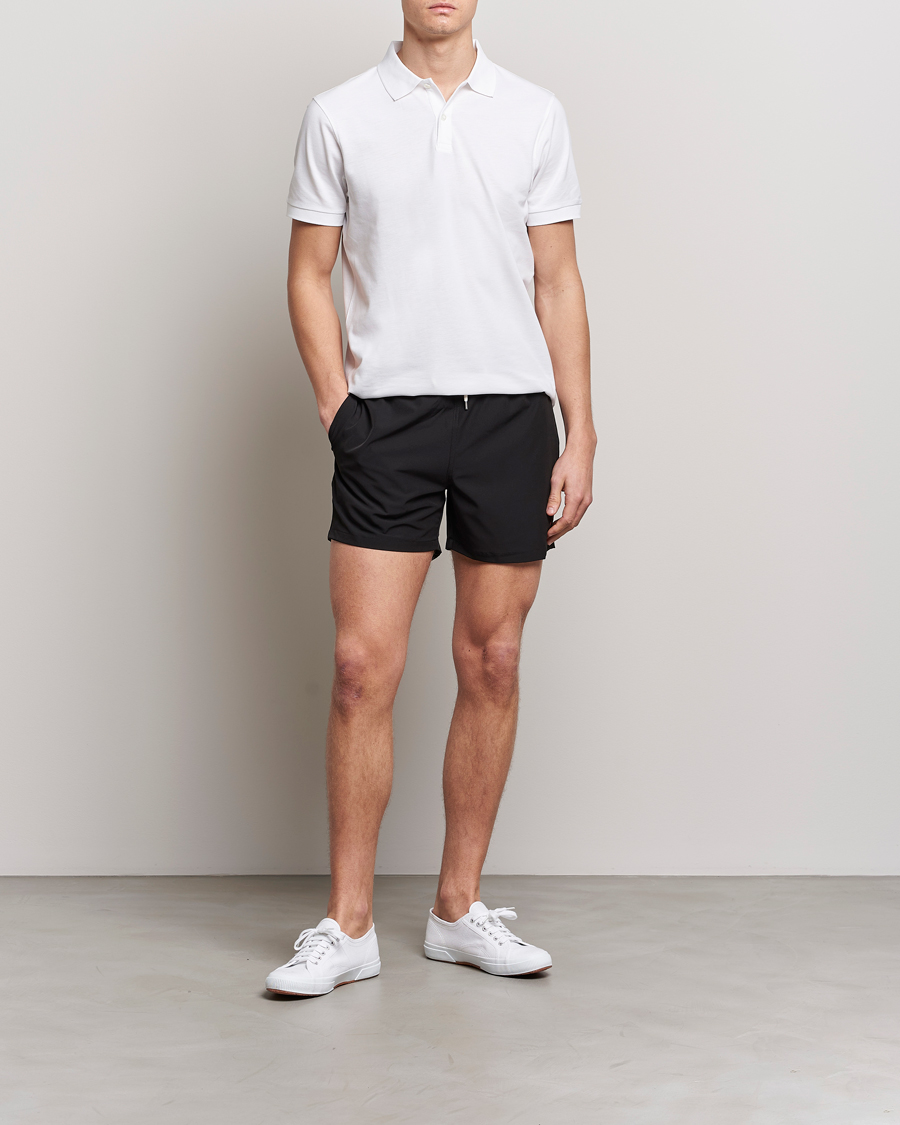 Herre | Badebukser | Polo Ralph Lauren | Recycled Slim Traveler Swimshorts Black