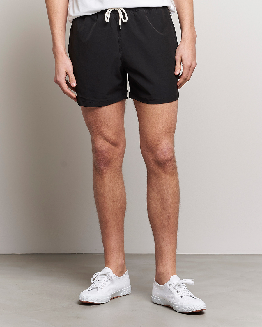 Herre | Badebukser | Polo Ralph Lauren | Recycled Slim Traveler Swimshorts Black