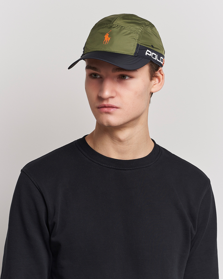 Herre | Polo Ralph Lauren 5 Panel Gear Cap Dark Sage | Polo Ralph Lauren | 5 Panel Gear Cap Dark Sage