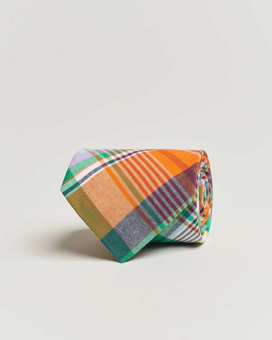 Herre | Polo Ralph Lauren Preppy Madras Checked Tie Multi | Polo Ralph Lauren | Preppy Madras Checked Tie Multi