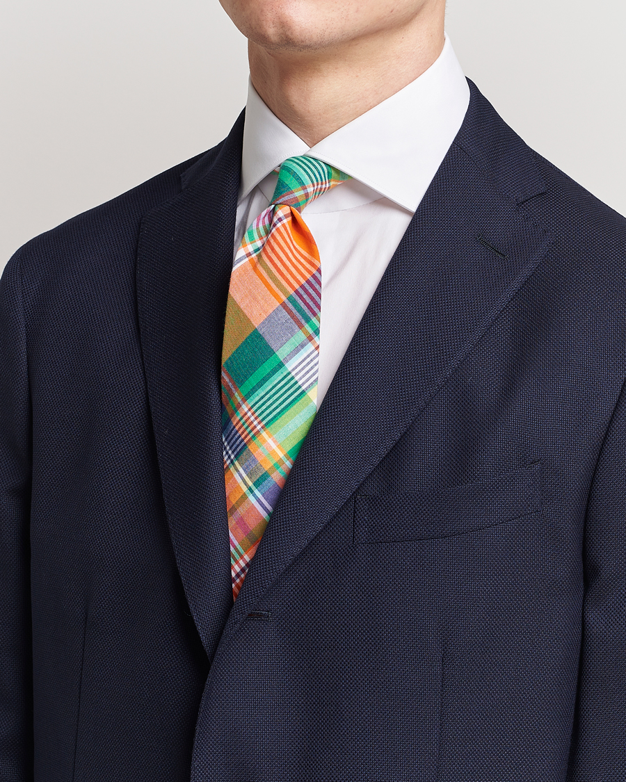 Herre | Polo Ralph Lauren Preppy Madras Checked Tie Multi | Polo Ralph Lauren | Preppy Madras Checked Tie Multi